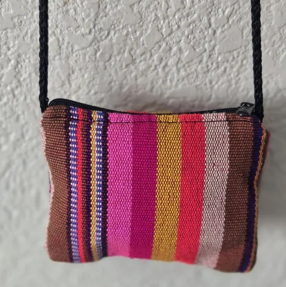 Colorful Handmade Doll Purse - Picture 5 of 6